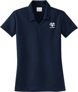 Ladies Nike Dri-Fit Micro Pique Polo, Navy